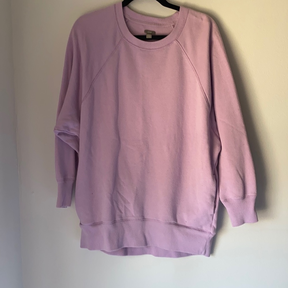 Pink Aerie Tunic length pullover- WITH POCKETS